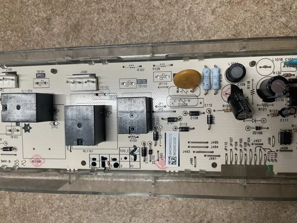GE 164D8450G171 Range Oven Control Board AZ22762 | KM1503