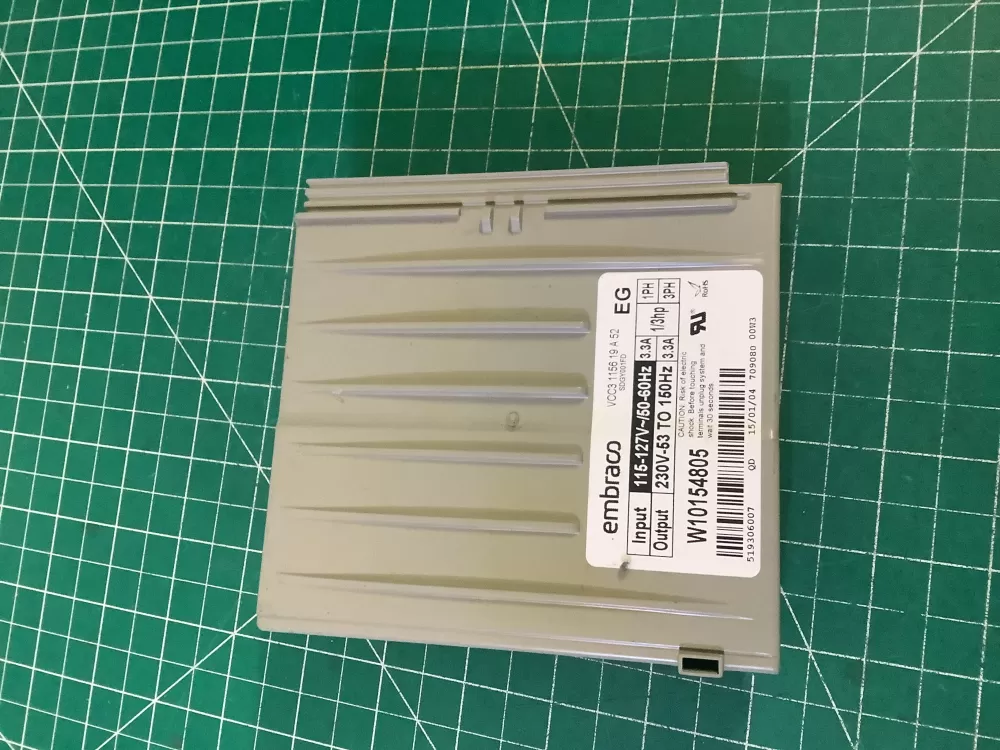 Kenmore Whirlpool Maytag Jenn-Air WPW10154805 AP6015864 W10154805 519306007 4441189 PS11749145 Refrigerator Inverter Control Board