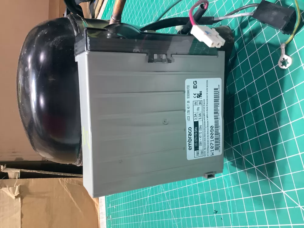 Whirlpool W10779331 Refrigerator Compressor AZ150255 | SL169