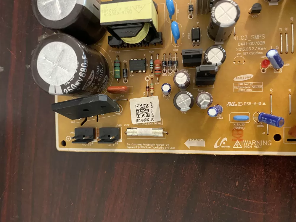 Samsung DA94 00680A DA92 00215C Refrigerator Control Board AZ34409 | BK1703