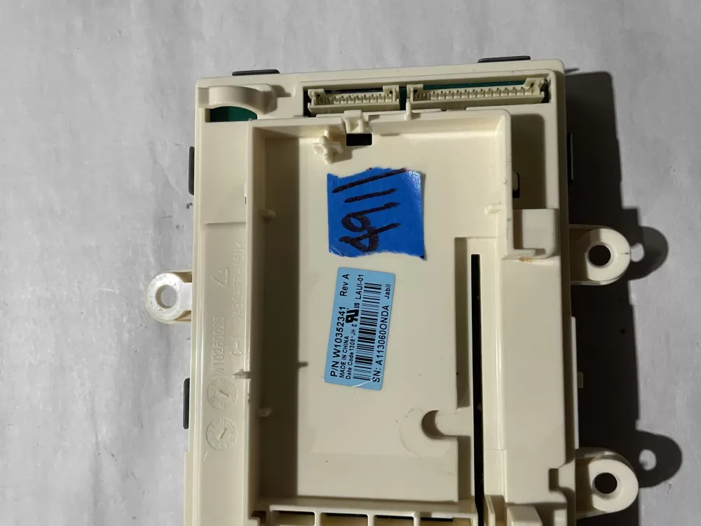 Whirlpool W10352341 Dryer Control Board AZ209169 | KM491