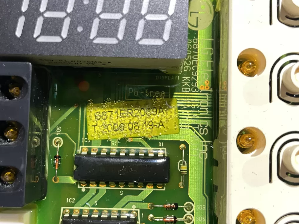 LG 6871ER2089A AP4439343 1359896 Washer Control Board AZ136553 | Wmv704