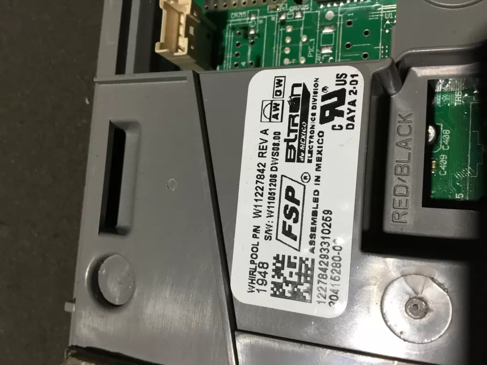 W10904714 W11087207 W11170179 Dishwasher Control Board AZ99533 | NR34