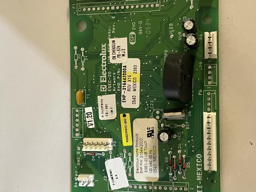 Kenmore AP3874714 316442000 PS1150780 Range Control Board AZ130490 | KM2325