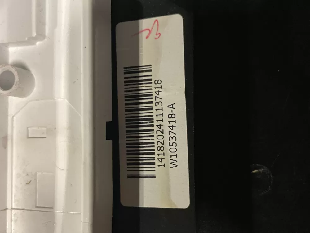 Whirlpool W10537418 AP6022757 Dishwasher Control Panel AZ26436 | WMV329