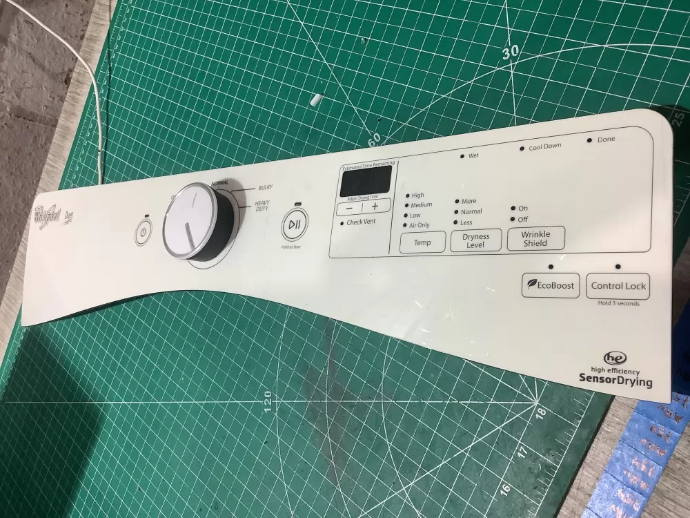 Whirlpool W10639903 Dryer Control Board Panel