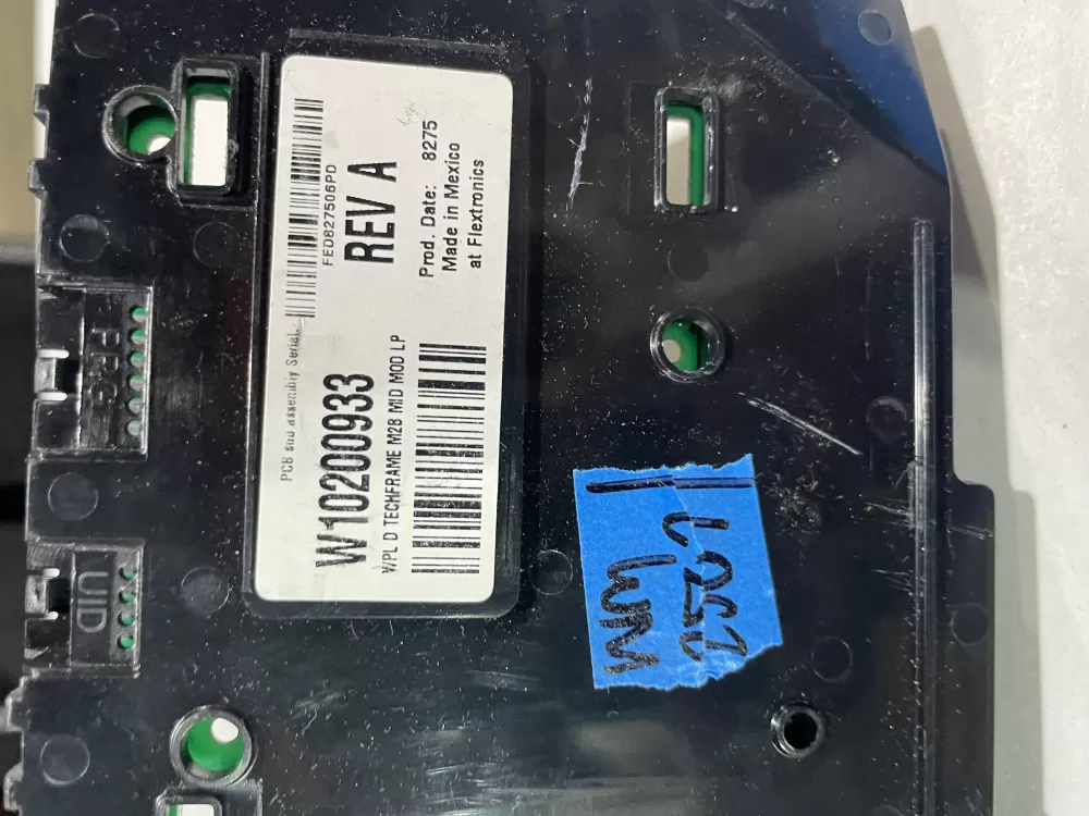 Whirlpool W10294831 PS2373320 W10206049 Dryer Control Board AZ150519 | Wm2057