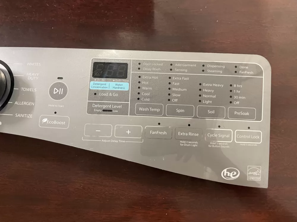 Whirlpool W10433095 Washer Control Board User Interface AZ46908 | KMV105