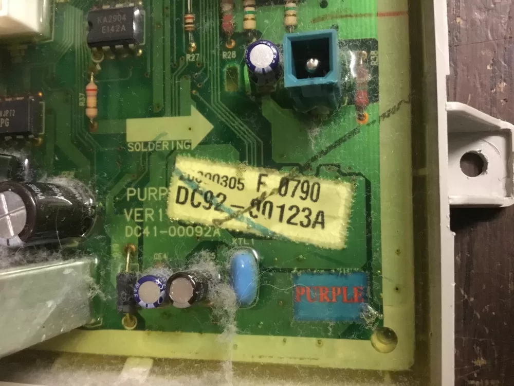 Samsung DC92-00123A Dryer Control Board AZ16275 | NR223