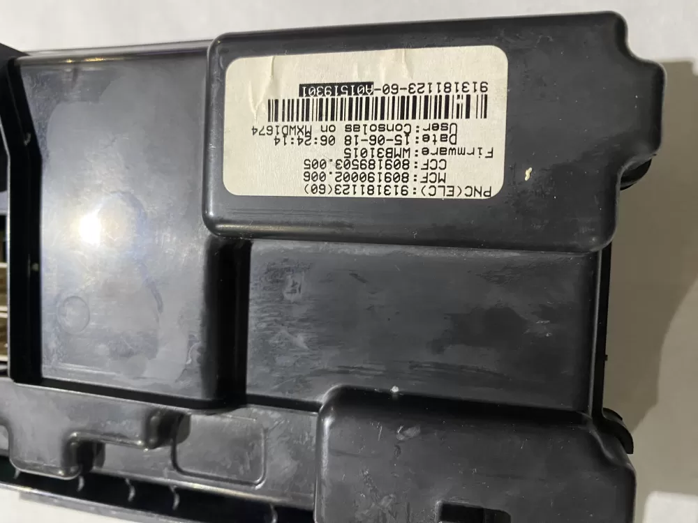 Electrolux 913181123 5304511971 A01519307 Washer Control Board AZ190702 | BK97