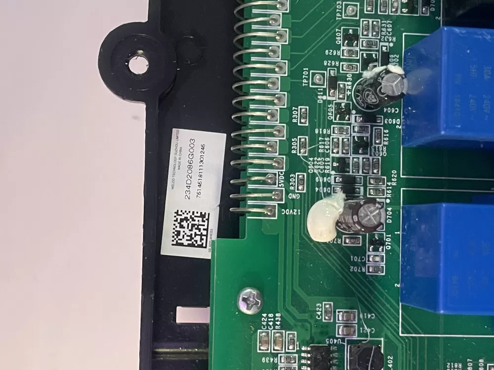 GE 234D2086G003 Dryer Control Board AZ196245 | KMV560