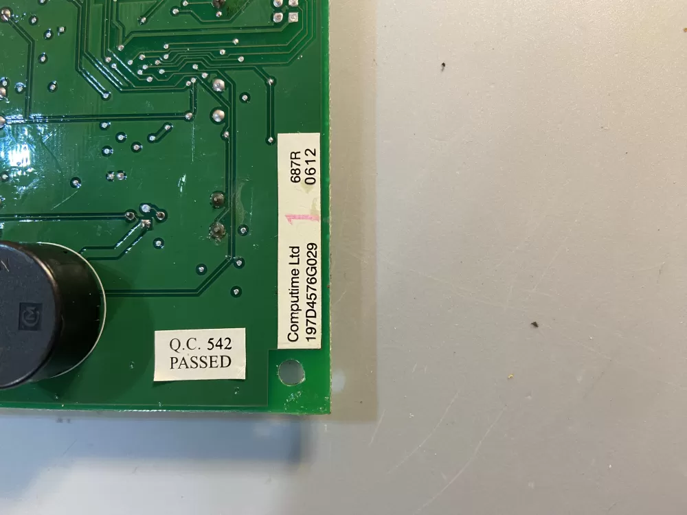 GE 197D4576G029 Refrigerator Control Board Dispenser AZ101878 | BG1969