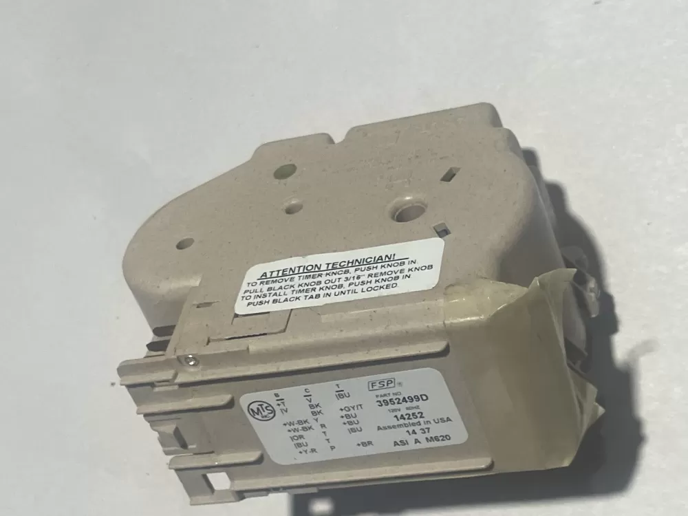 Whirlpool Washer Timer 3952499D AZ141182 | Wm2129