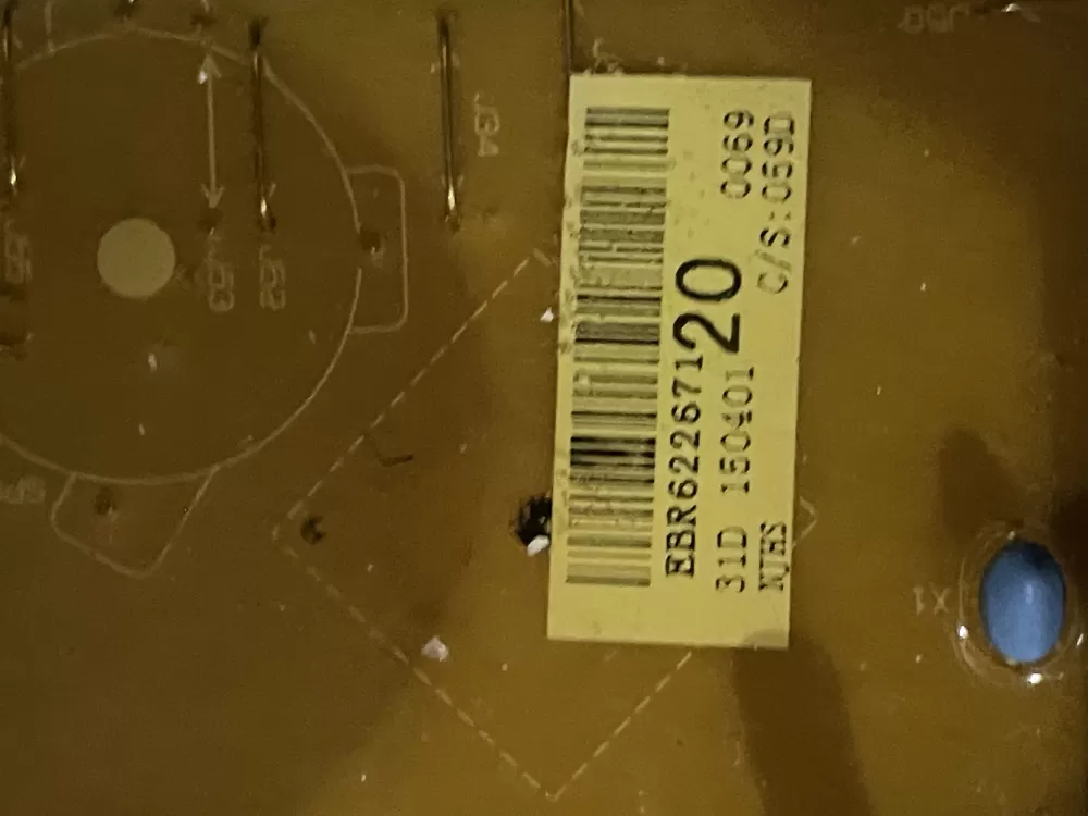 LG EBR62267120 Washer Control Board AZ32681 | Wm267