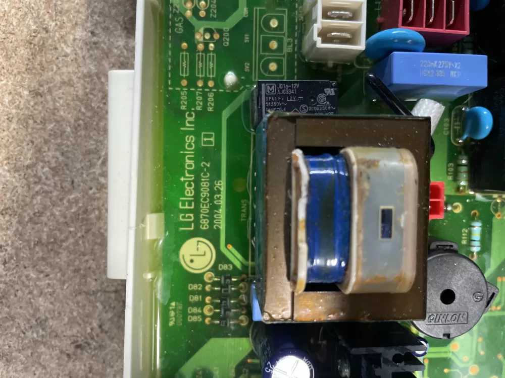LG 6871EC1121A 6871EC1121D 6870EC9081C Dryer Control Board AZ17149 | KM1467