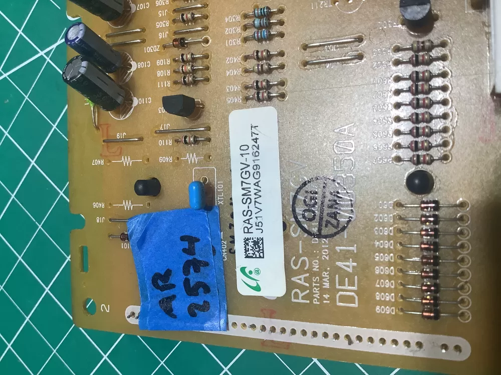 Samsung microwave control board RAS-SM7GV-10 AZ167676 | AR2574