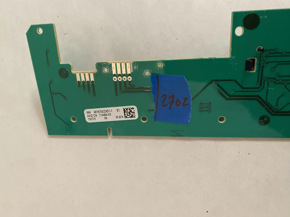 Maytag W10192981 Whirlpool Washer Control Board AZ201577 | BK2702