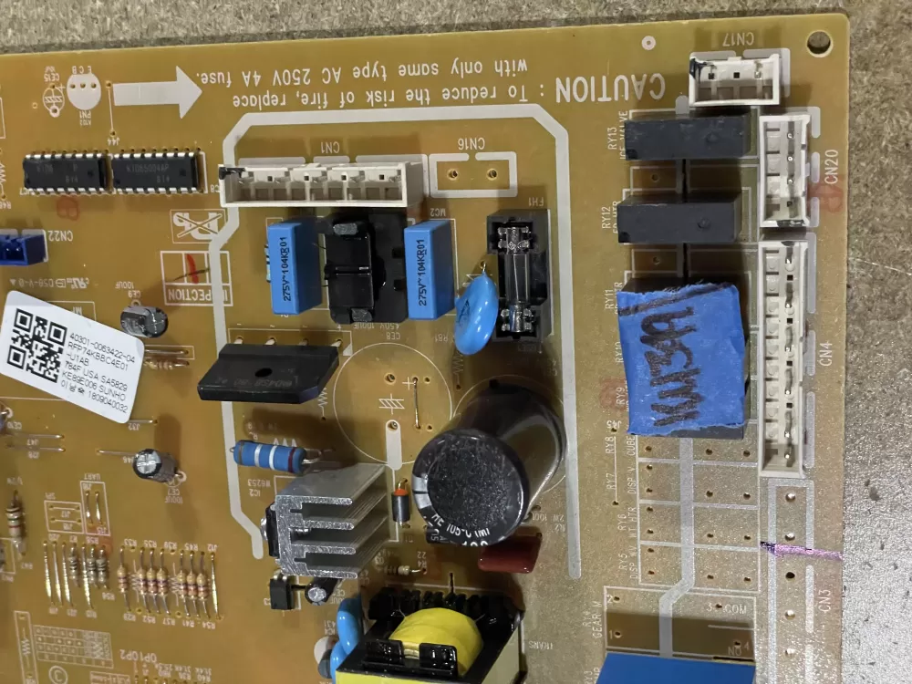 Daewoo 40301-0063422-04 Refrigerator Control Board AZ24704 | KM349