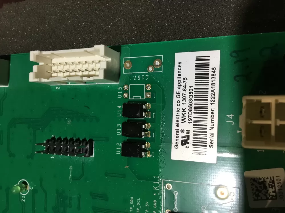 GE 197D8503G501 EBX1425P001 Refrigerator Control Board AZ76917 | NR2046