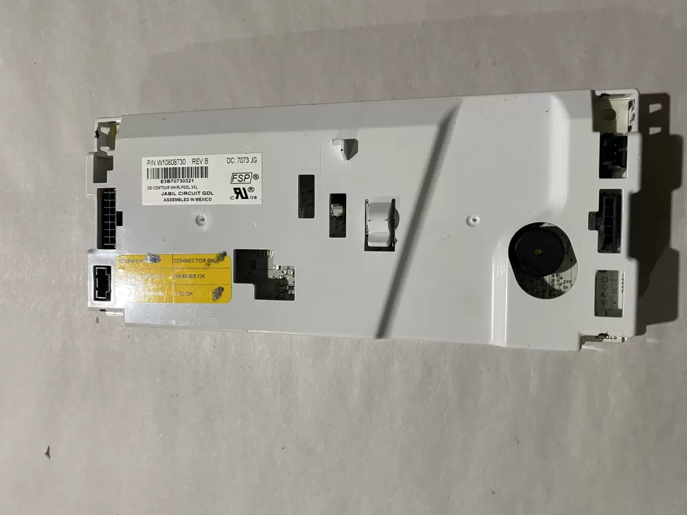 Whirlpool W10808730 Refrigerator Control Board Dispenser AZ200242 | BK2800