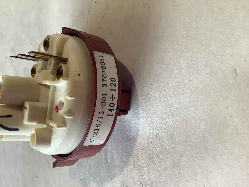 Maytag  Whirlpool  Frigidaire 37610051 Dishwasher Pressure Switch