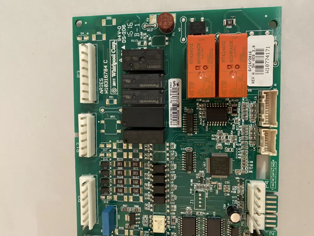 Whirlpool W10843055 Main Control Board AZ199465 | BK2787