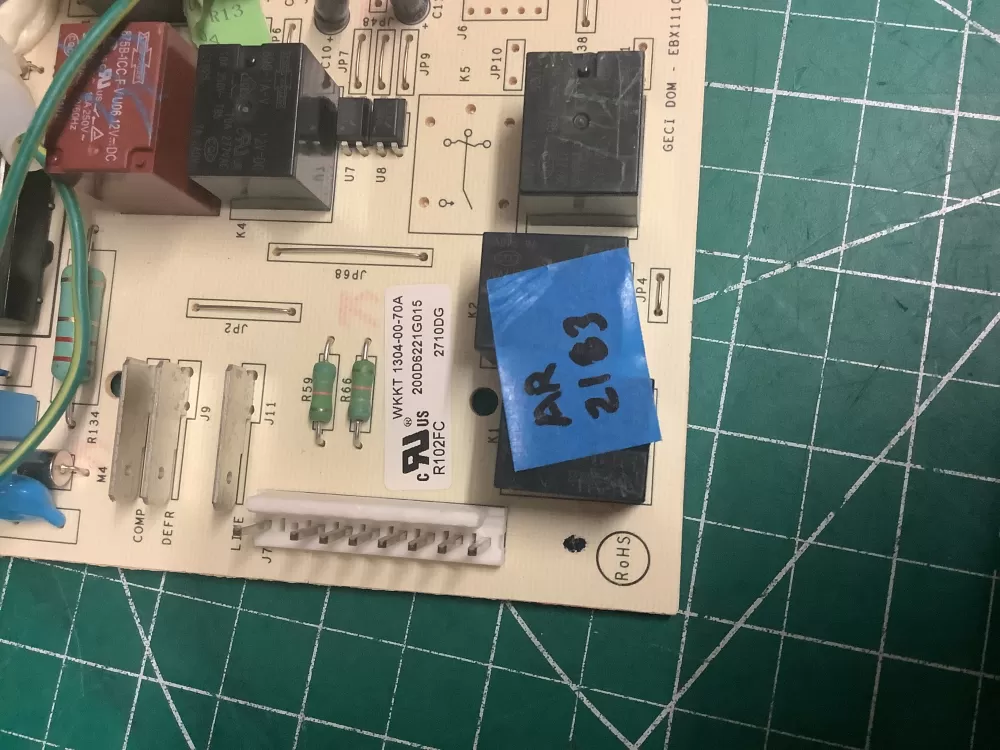 GE 200D6221G028 EBX1110P002 Refrigerator Control Board AZ197746 | AR2183