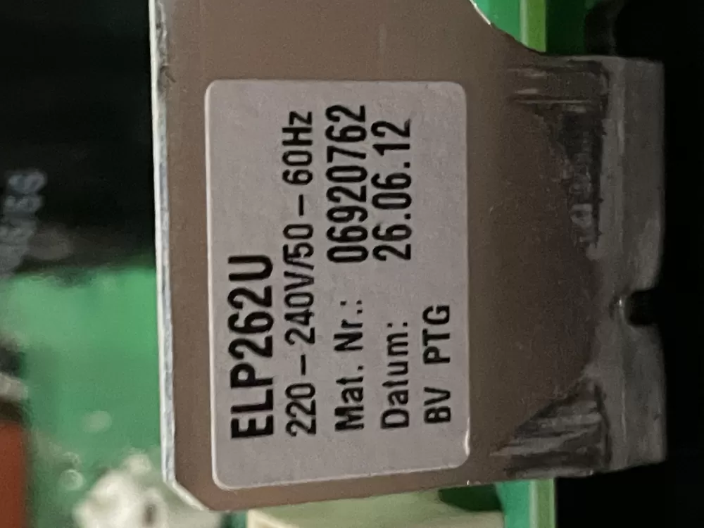 Miele 06920762 ELP262U Washer Control Board AZ26462 | WMV23