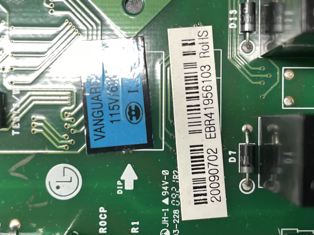 LG Kenmore EBR41956103 Refrigerator Control Board AZ35808 | Wm448