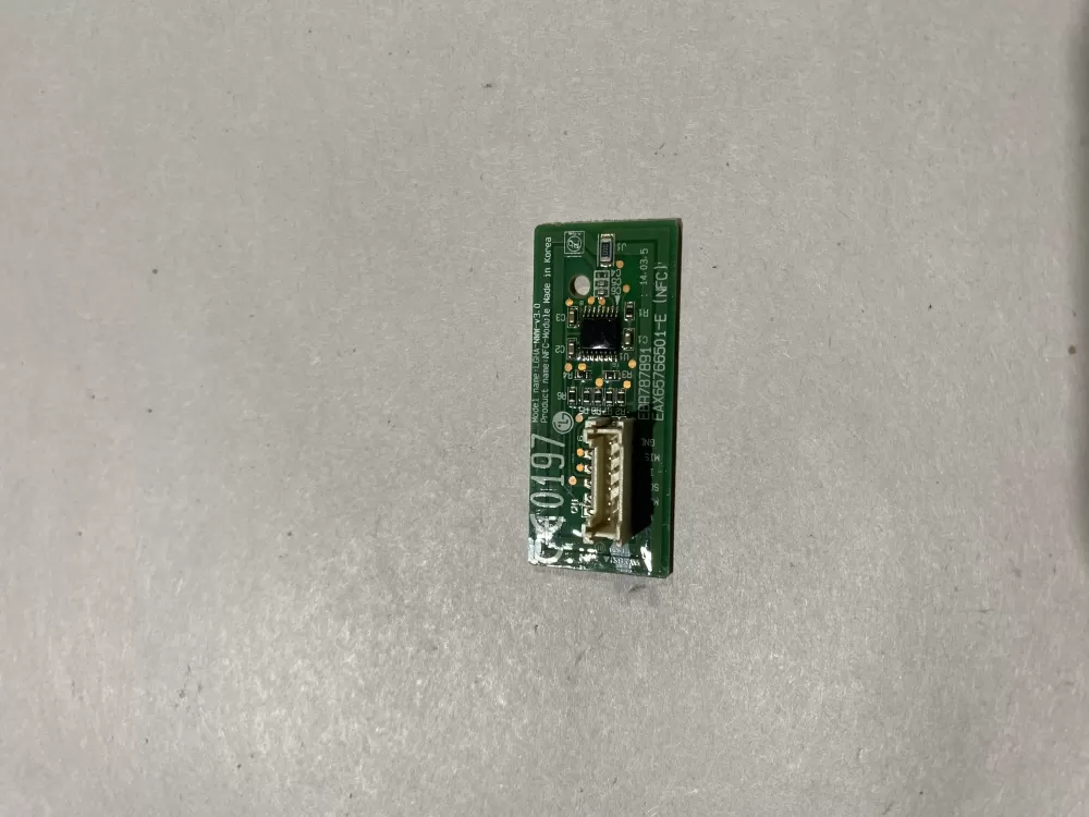 LG EBR80574938  AP6982795  EBR78789101 Washer User Interface Control Board