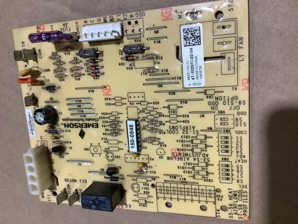 Rheem 47-102077-02-04 Air Handler Control Board