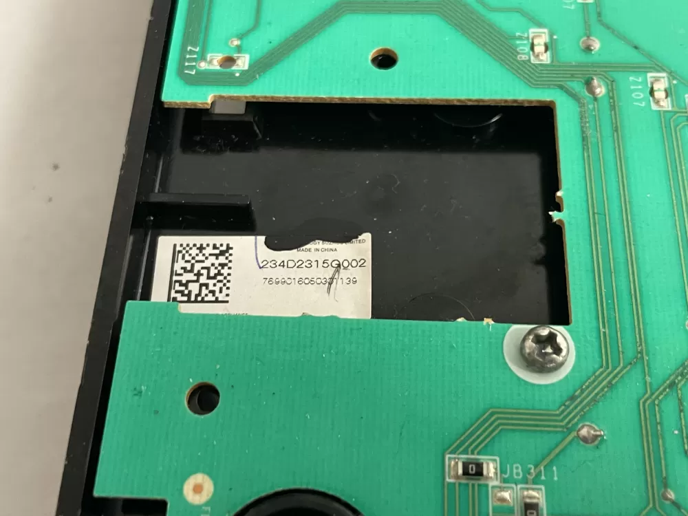 GE 234D2315G002 7699016050301139 Dryer Control Board AZ210726 | Wmv931