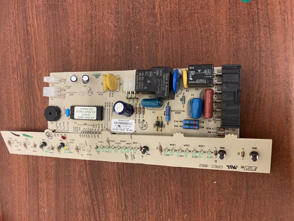 Whirlpool 2220513 Refrigerator Control Board