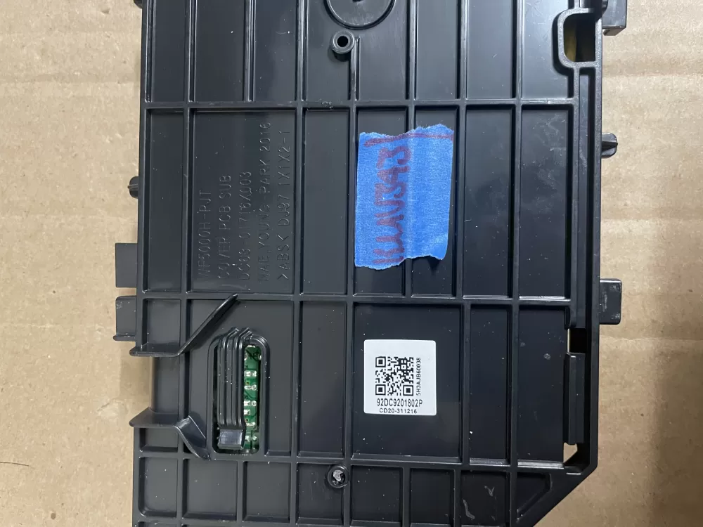 Samsung DC94 07241A Washer Control Board AZ86598 | KMV343