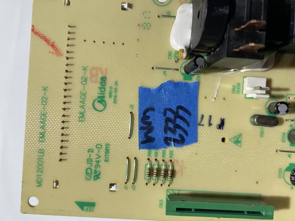 GE MD12001LB Microwave Control Board  AZ130601 | Wm2333