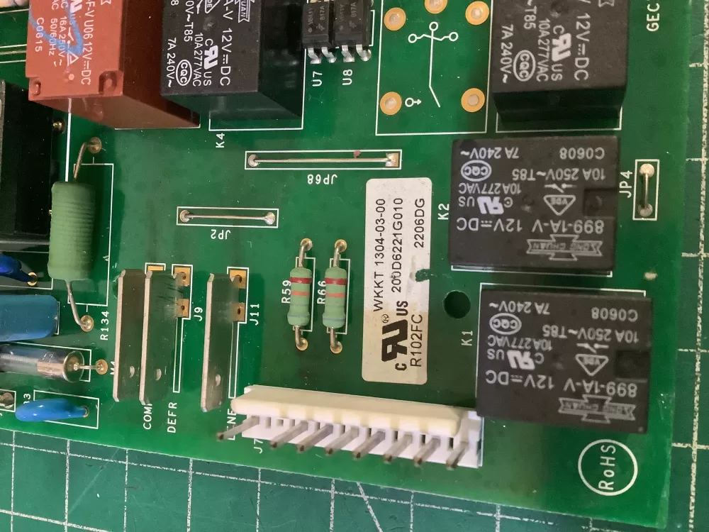 GE 200D6221G010 WR55X10552 Refrigerator Control Board AZ193866 | NR598