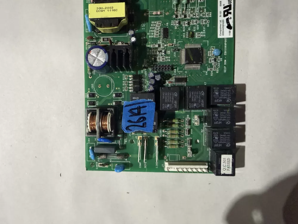 GE 225D4208G003 EBX1069P007 Refrigerator Control Board AZ225528 | KM2614