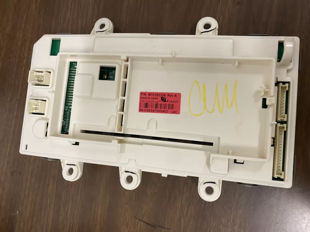 Whirlpool W10352339 Washer Control AZ29788 | BK336