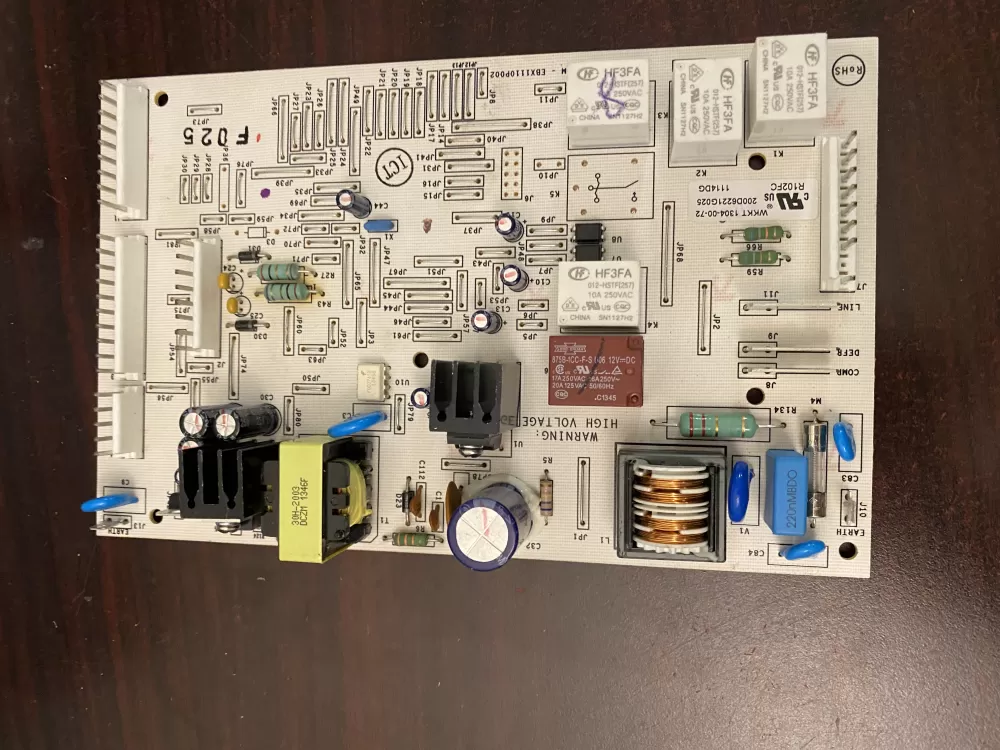 GE EBX1110P002 200D6221G025 WR55X11072 Refrigerator Control Board