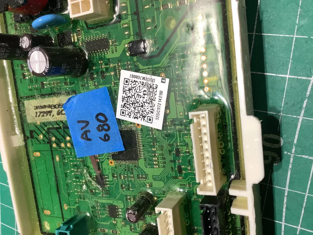Samsung DC92-21429B Dryer Control Board AZ186906 | AV680