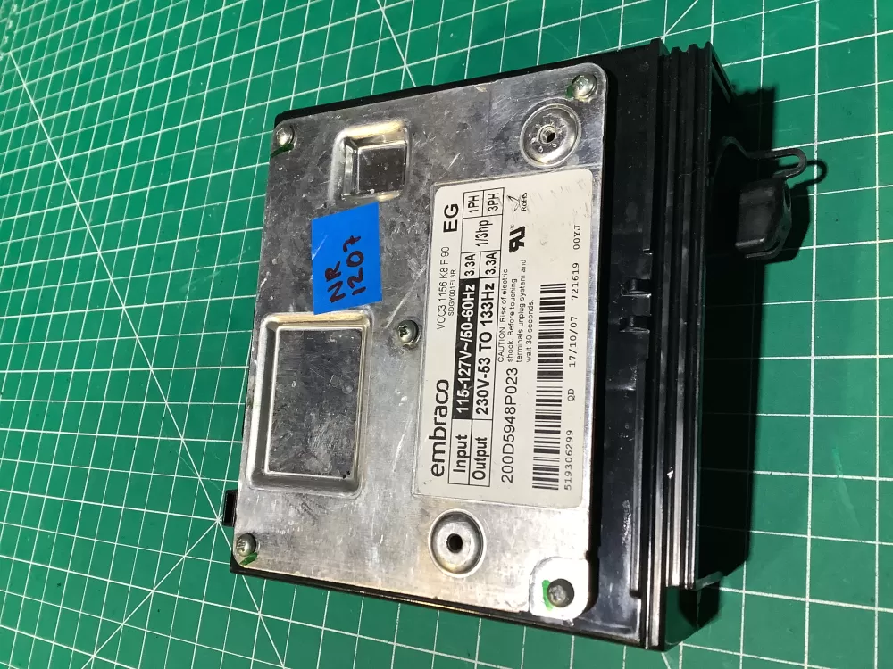 GE 200D5948P023 Refrigerator Inverter Control Board Wr87x29409 AZ134250 | NR1207
