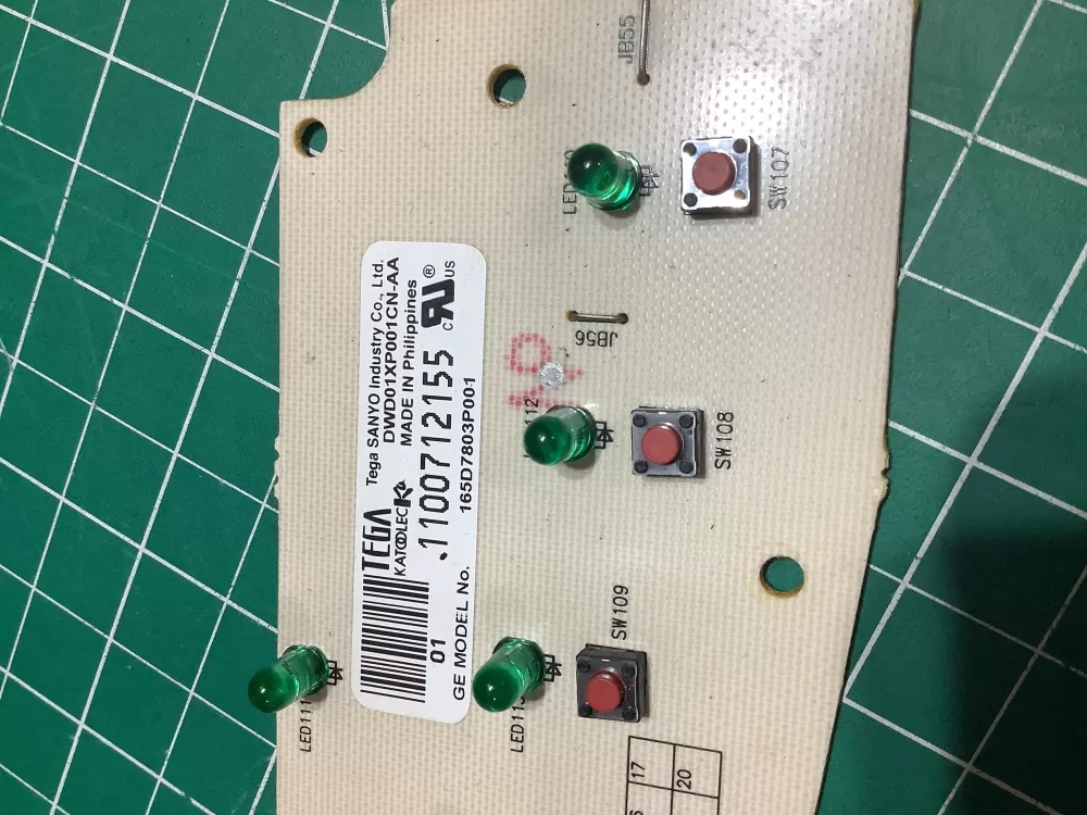 GE 165D7803P001 WD21X10378 Dishwasher Control Board AZ162448 | AR203