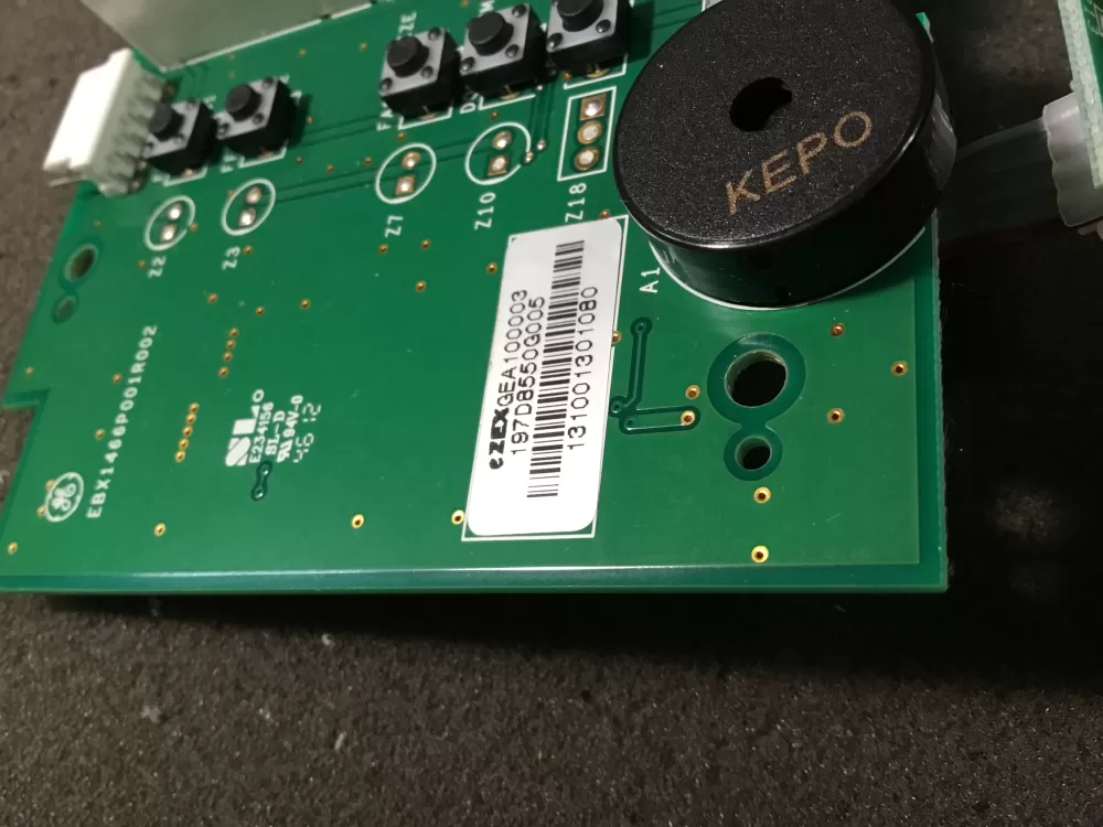 GE 197D8550G005 Refrigerator Dispenser Control Board Display AZ98200 | NR36