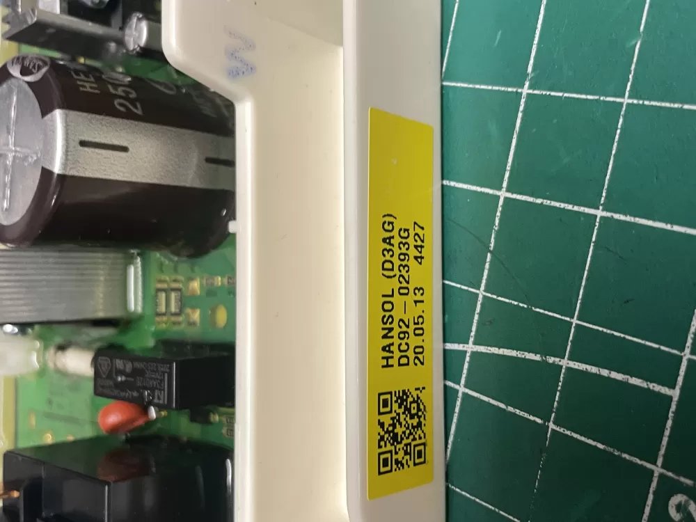 Samsung DC92-02393G DC92-02393M Washer Control Board AZ202726 | Wmv823