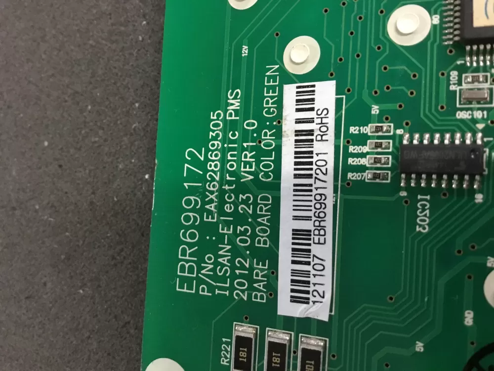 LG Kenmore EBR69917201 Refrigerator Control Board AZ81423 | NR1477