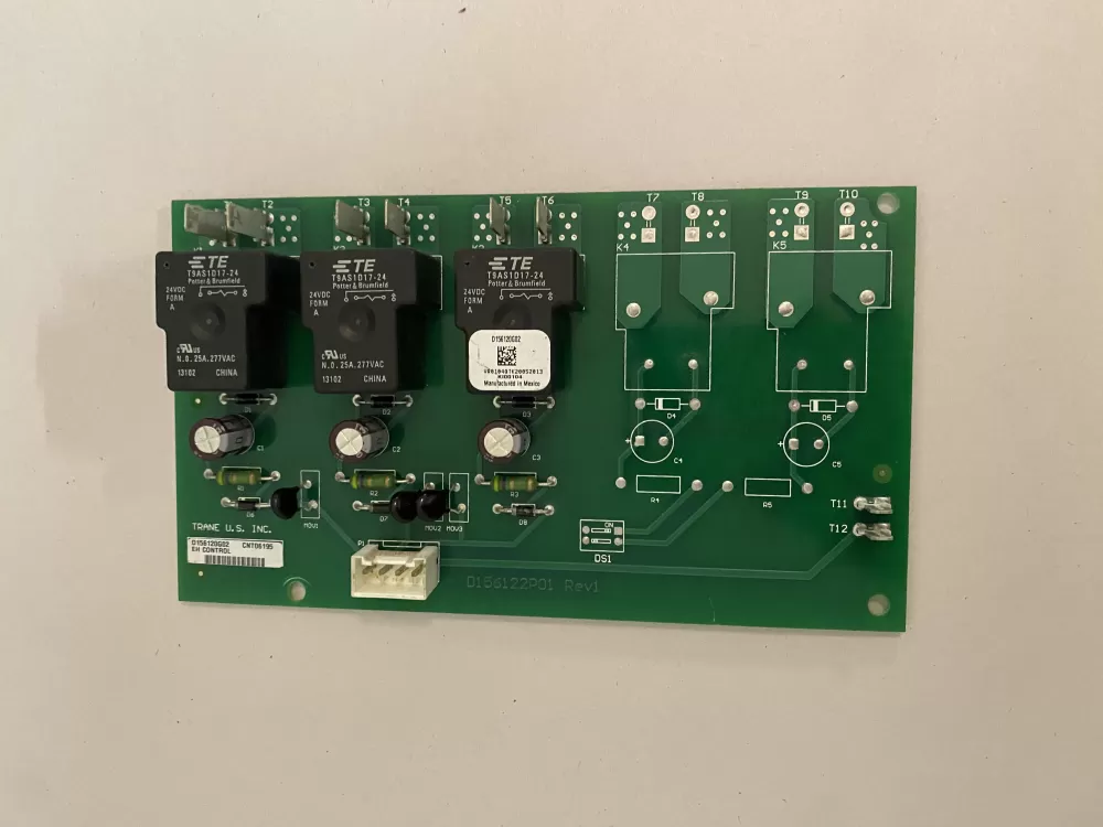 Trane EM Heat Control Board CNT06195 D156120g02 AZ109132 | BK1533