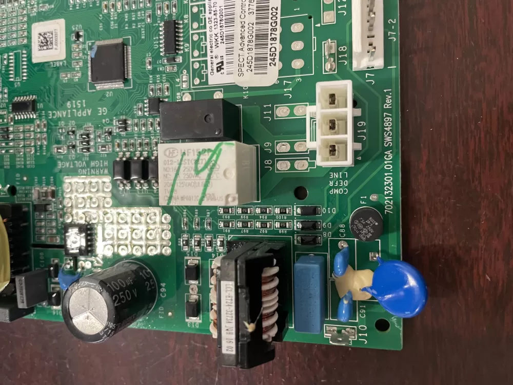 GE 245D1878G001 245D1878G002 Refrigerator Main Control Board AZ38662 | KM274