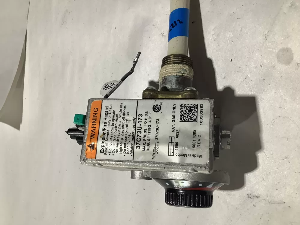  37C73U 173 Water Heater White rodgers Gas Valve Thermostat AZ121394 | Sl212