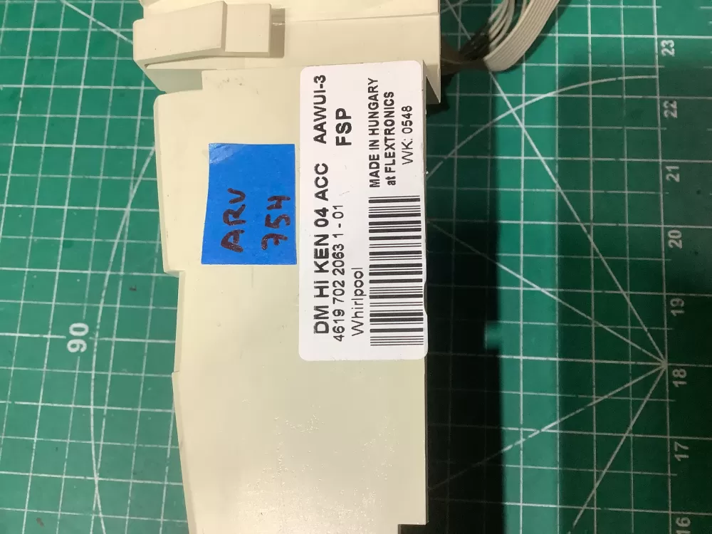 Whirlpool WP8182996 461970220631-01 Washer Control Board AZ196088 | ARV754