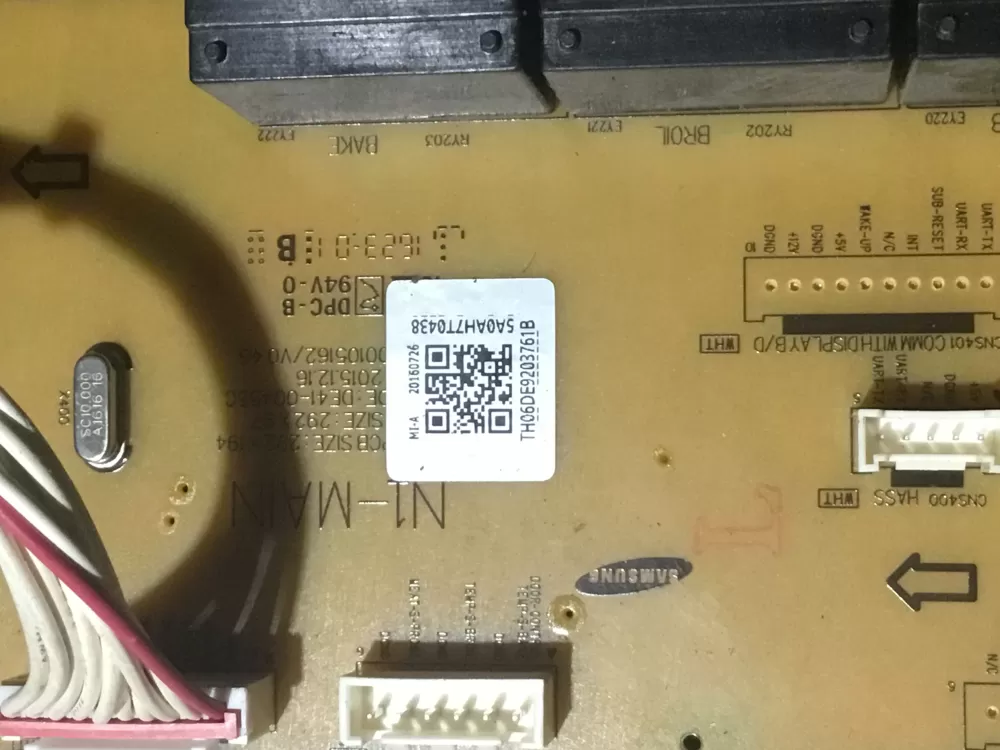 Samsung DE92-037361B Range Oven Main Control Board AZ88762 | Wmv111
